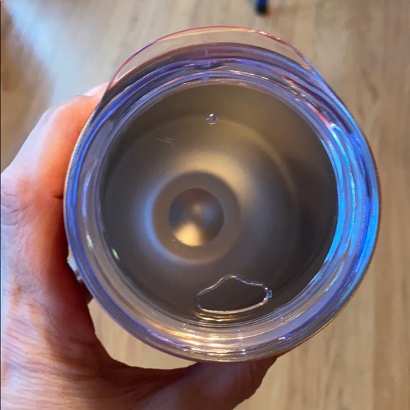 Rae Dunn BELIEVE red stemless stainless tumbler - Picture 2 of 3